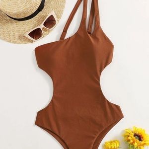 SHEIN Rust Color One Piece